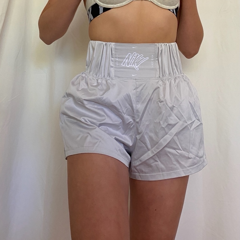 Nike high wasted boxer shorts